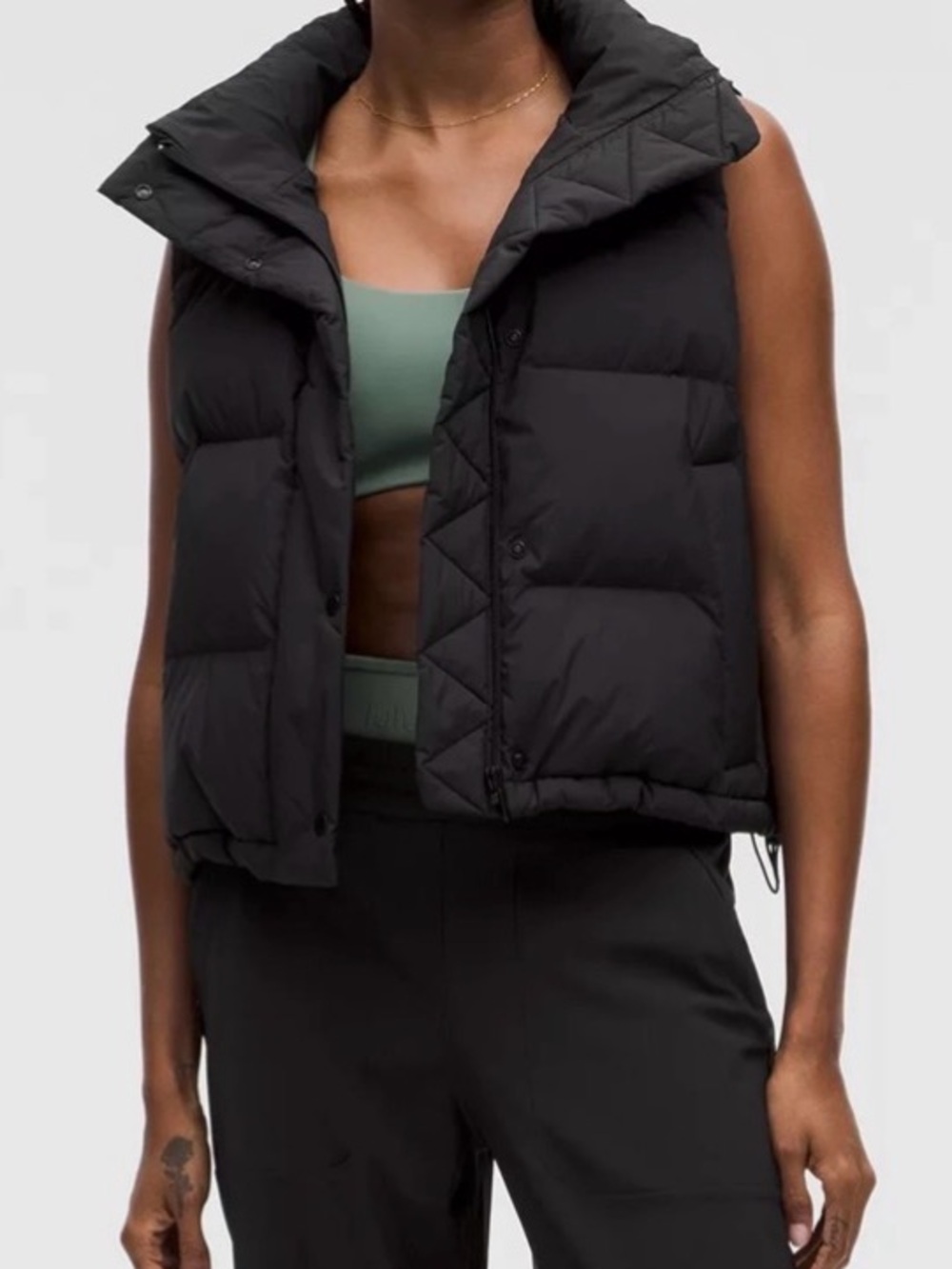 Lululemon wunder puff vest black